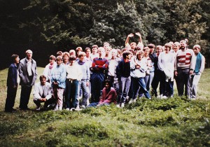 Gruppenbild Italien/Schweiz 1986