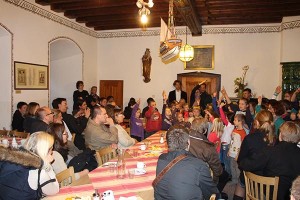 Treffen der Generationen auf Burg Wernfels